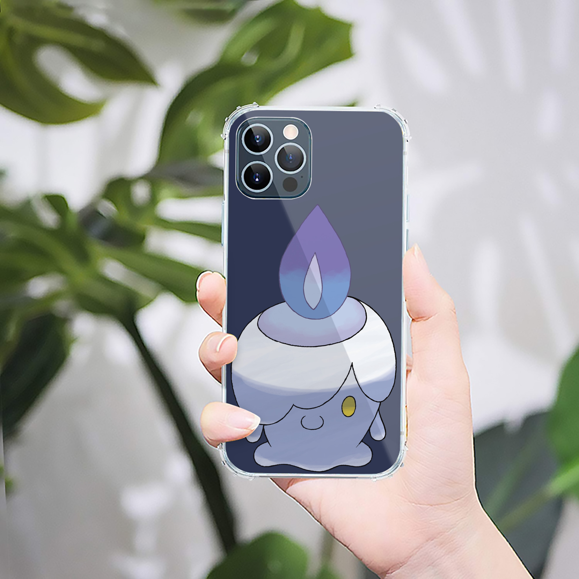 （画像用） ポケットモンスター Pokémon 【iPhone 12シリーズ対応】透明スマホケース（クリアソフトケース）